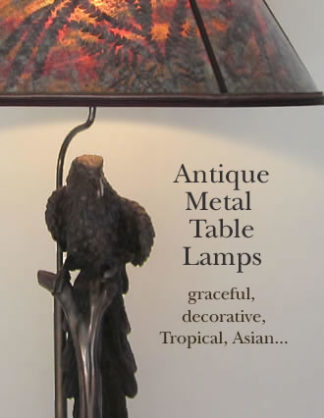 Antique Metal Table Lamps