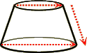 lampshade measurement diagram - round