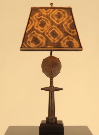 African Art + lighting = unique African decor