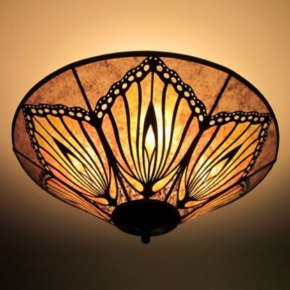 c259 Monarch Wing Mica Ceiling Light Mica Lamp shade