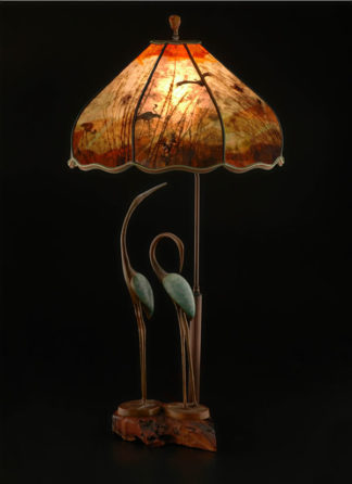 Bird lamps & Bird lamp shades