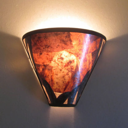 Audubon Barn Owl Mica Wall Sconce - S294