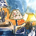 Sue Johnson Lamps sketch