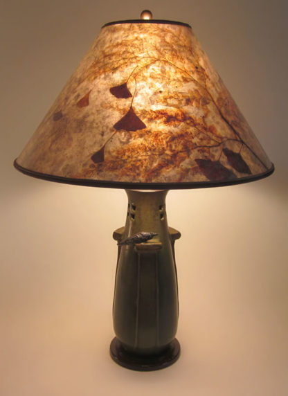 t347 Ephraim Faence watchful crow lamp