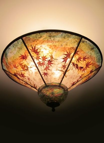 c328 When Dragons Fly mica ceiling lamp shade