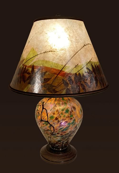 Sale Lamp 5C Lindsay Art Glass lamp