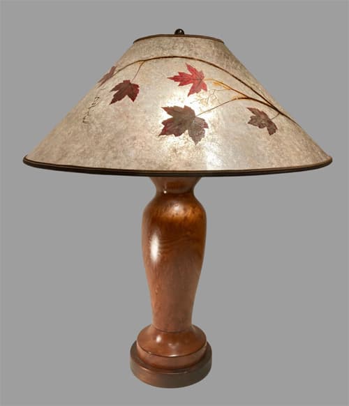 Sue Johnson 9C Wood table lamp