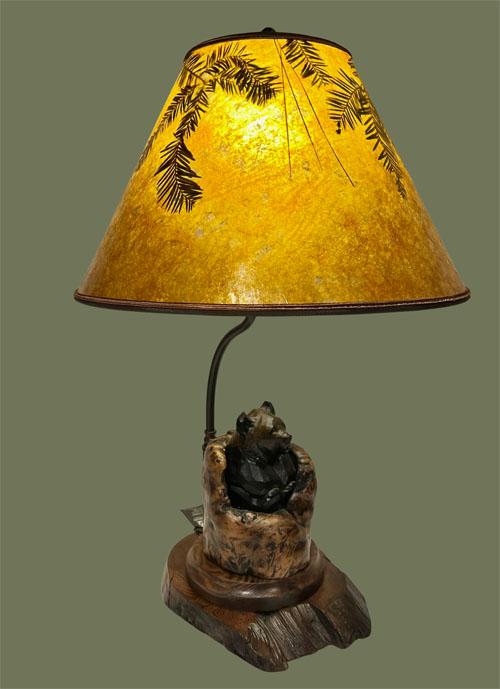 Sue Johnson SALE Lamp 18G Ainu Bear